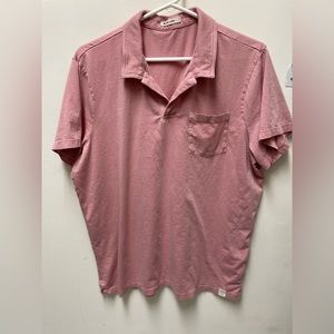 Marine Layer Polo Shirt size Large